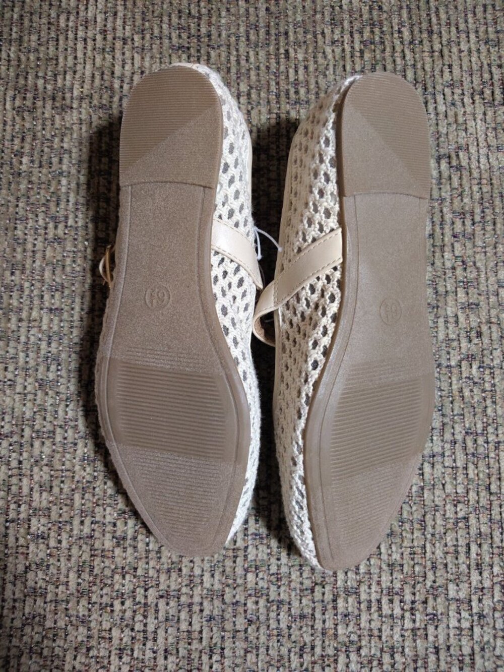Universal Thread Women's Sylvia Woven Mary Jane Ballet Flats wit Memory Foam 6.5 - Picture 6 of 7